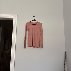 lululemon athletica Dusty Pink Long Sleeve Top